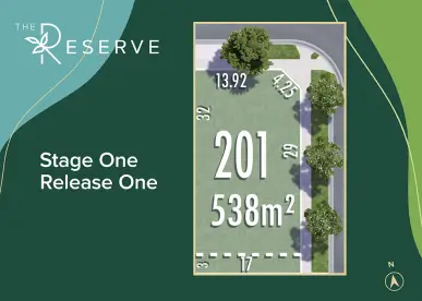 The Reserve Drouin Stage One Release One site plan
